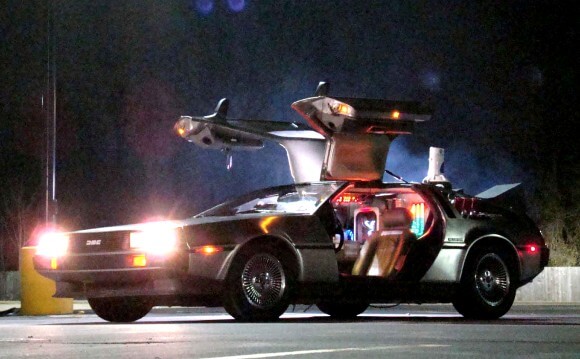 back to the future car delorean dmc 12