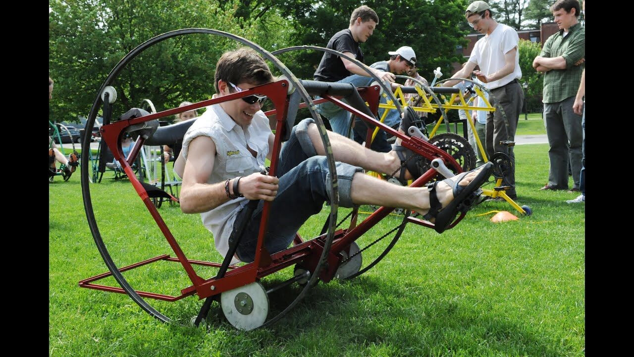 guy in diwheel