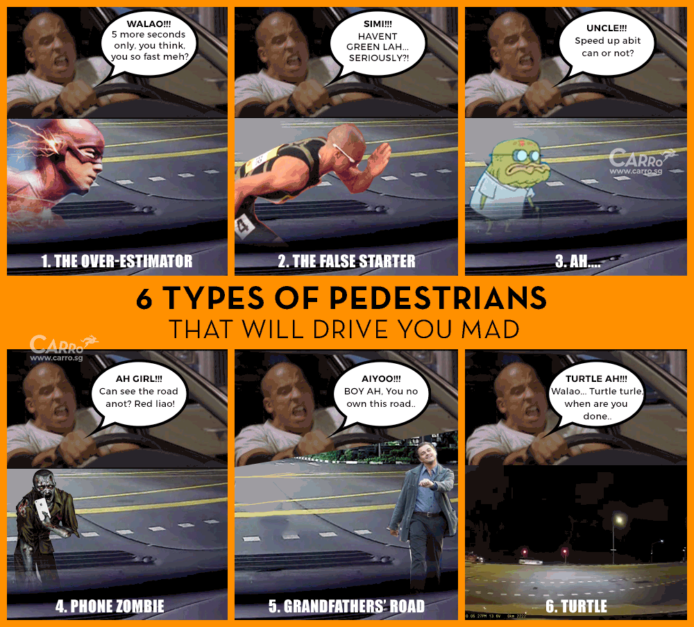 6-types-of-singaporean-crossing-the-road
