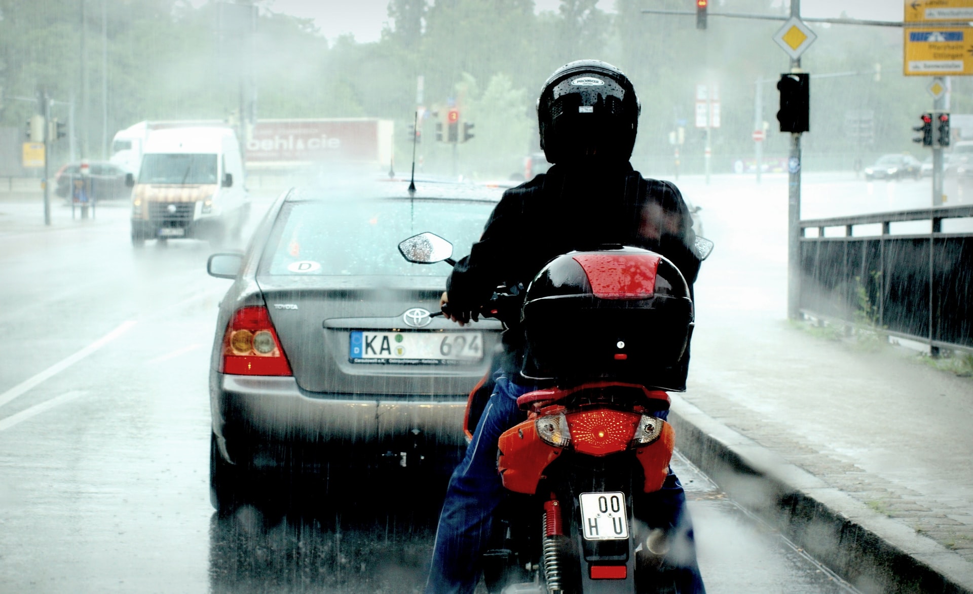 Be a pro at wet weather driving