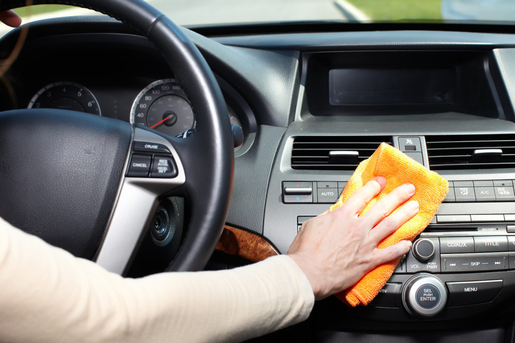 2. Clean your car thoroughly