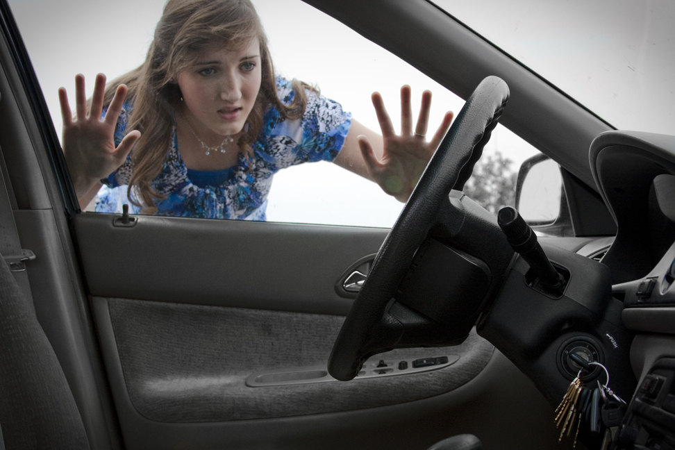 Door locks outside the vehicle