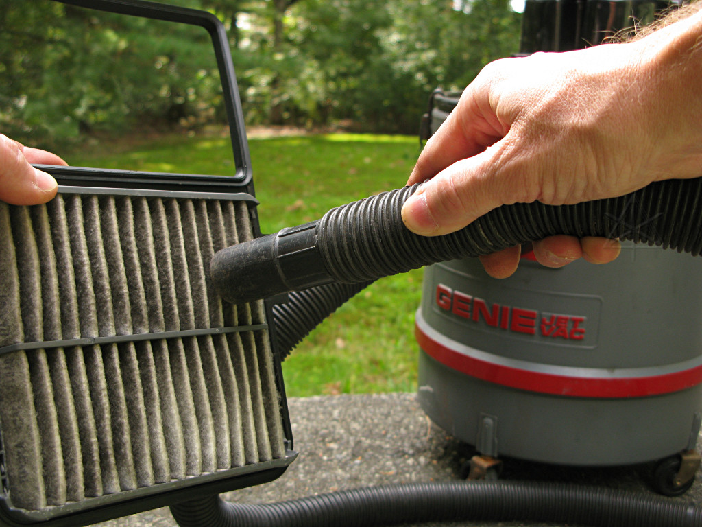 Changing an air filter is not as hard as you think it is