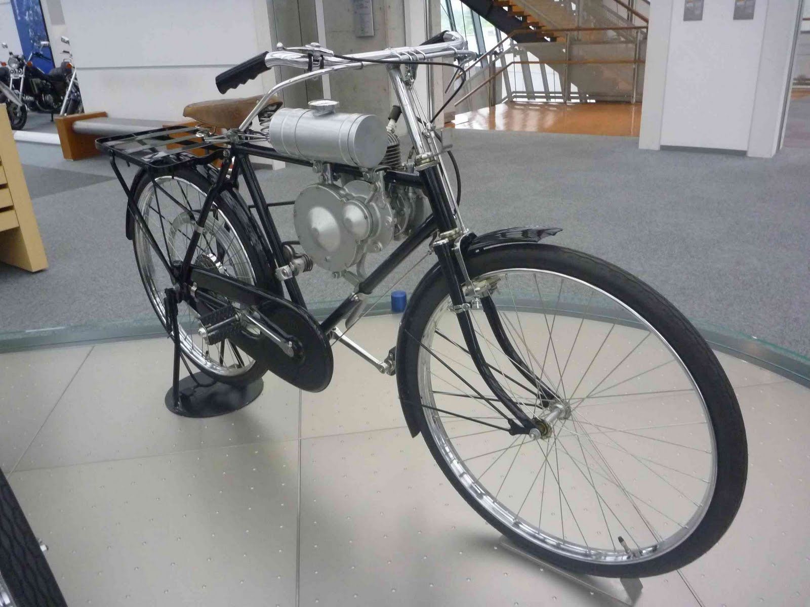 honda bicycle with engine