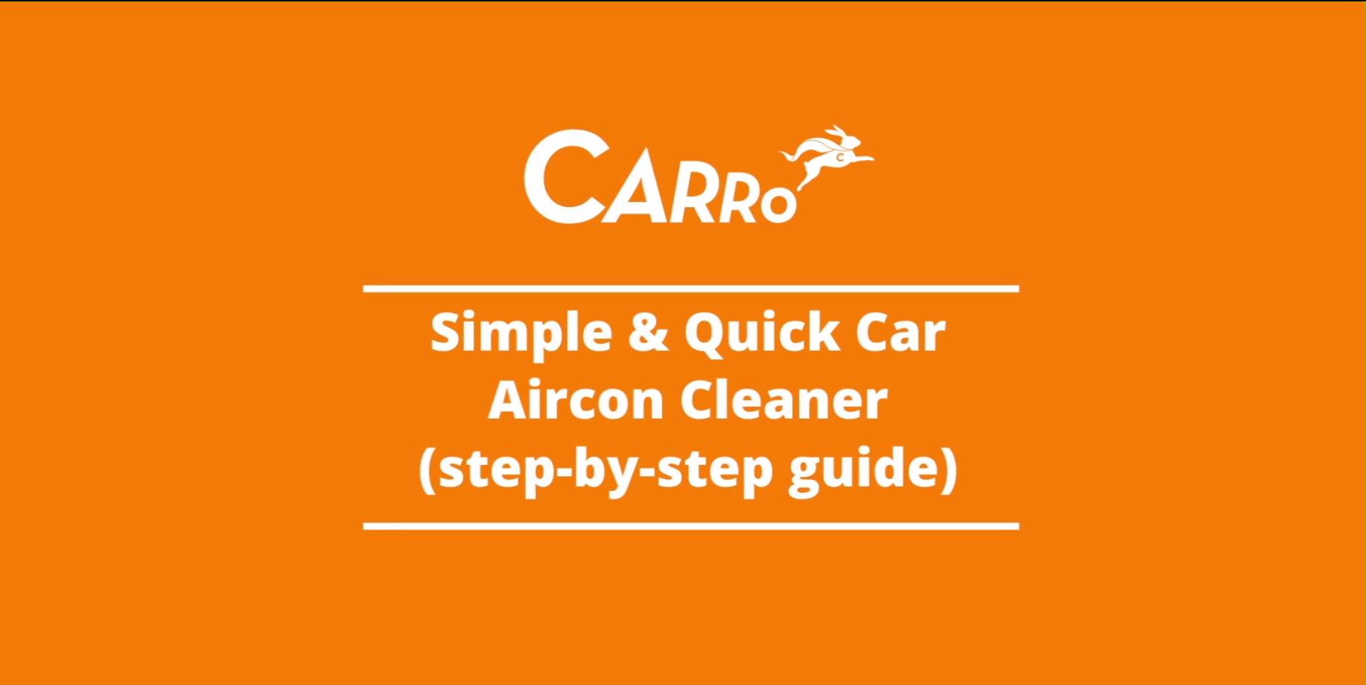 [Video] Fast and Simple Car Aircon Cleaning Trick