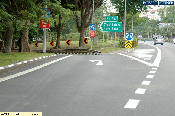 PIE near Simei Road exit