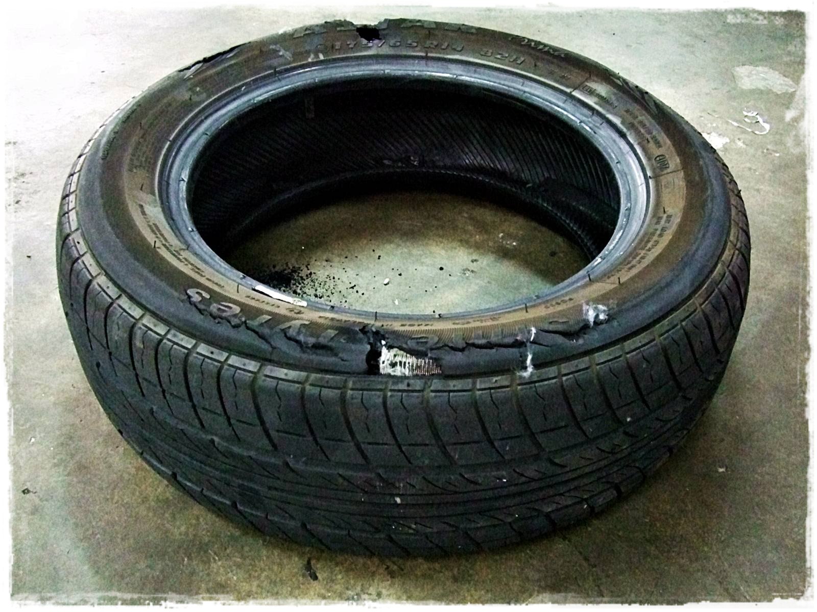Is your tyre still repairable?