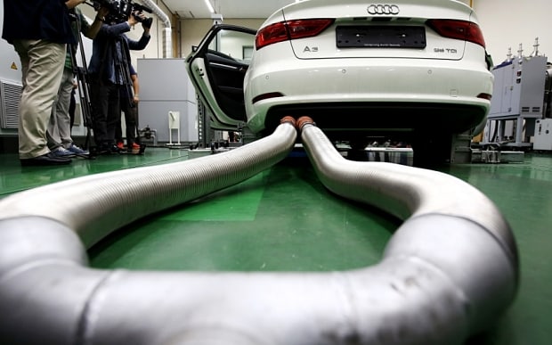Audi emission test