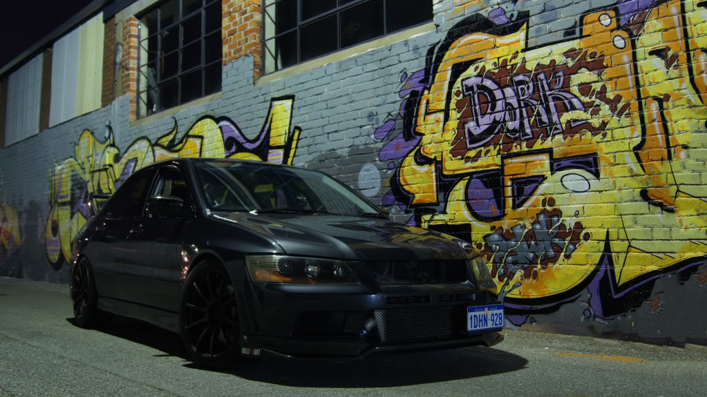 Graffiti wall car photography