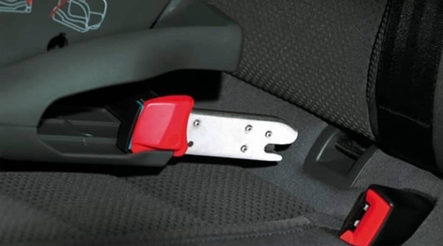 Can you use an isofix outlet base with a seatbelt