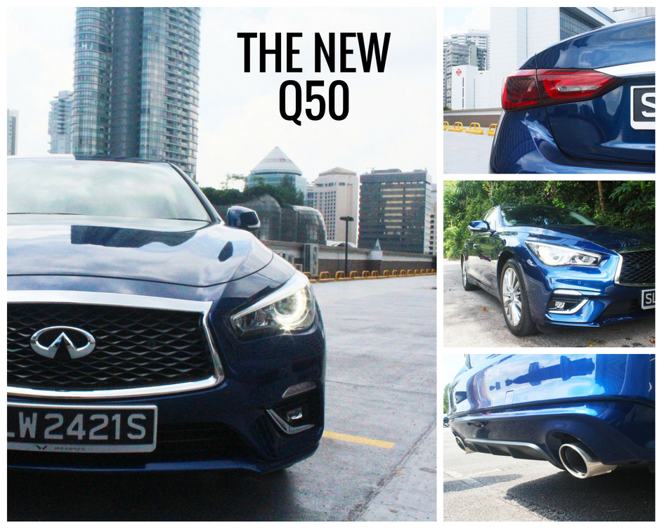Subtle changes in design for the new Q50