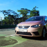 New Seat Ibiza has a sharp and angular body that makes it look very handsome