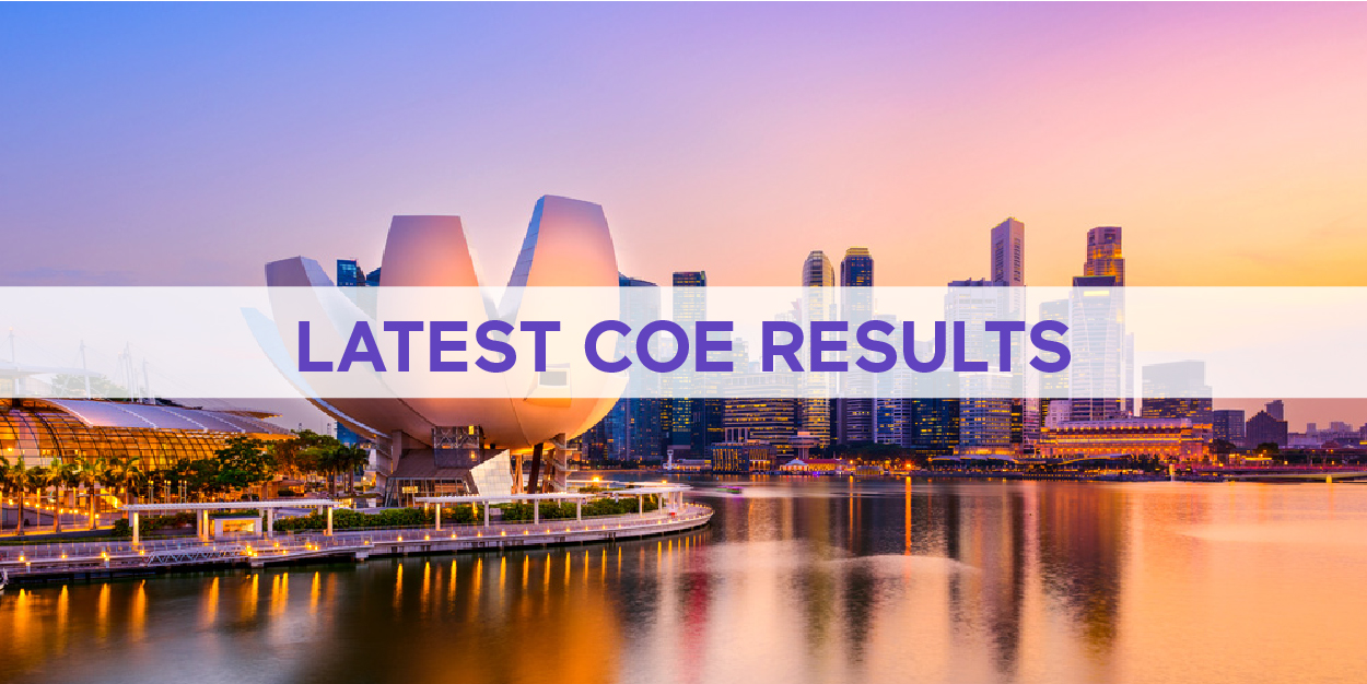 coe bidding results (5 September 2018)