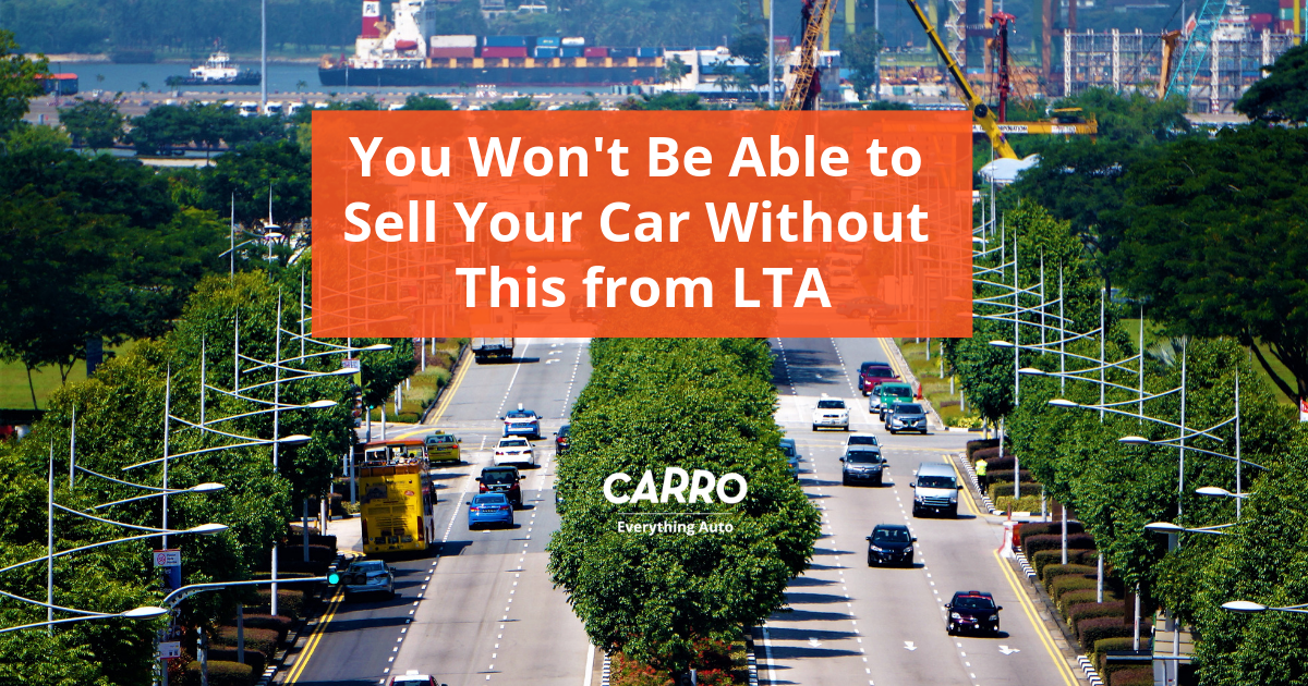 You Won’t Be Able to Sell Your Car Without This from LTA