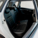 Passenger seats in a Honda Fit Hybrid