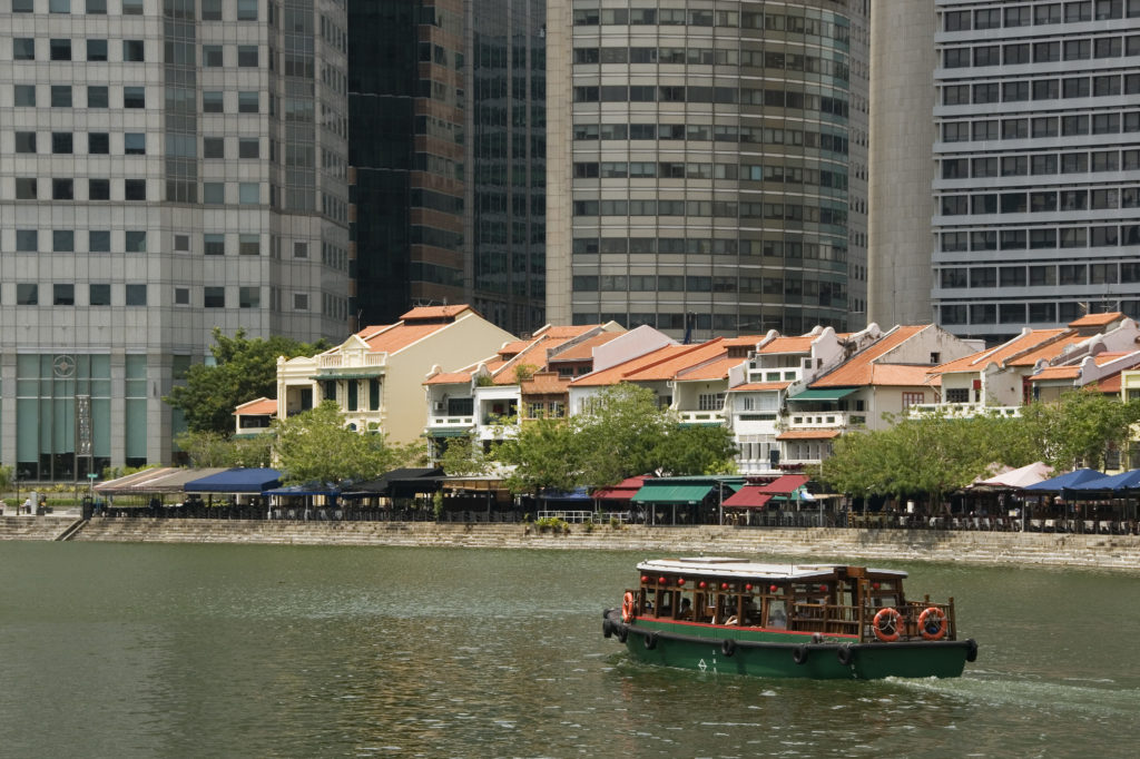 River Taxi in the Singapore River