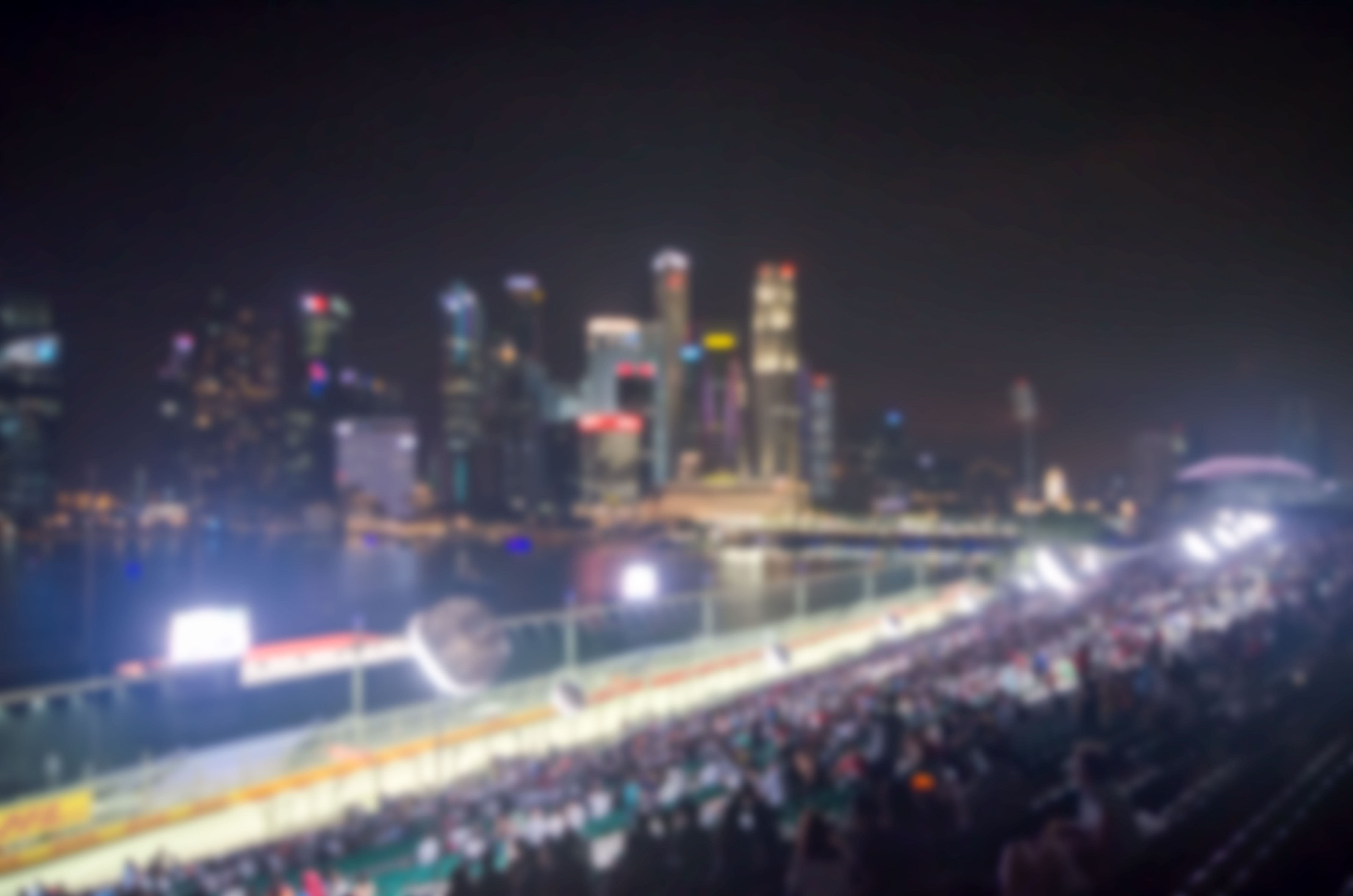 F1 track at the Singapore Grand Prix