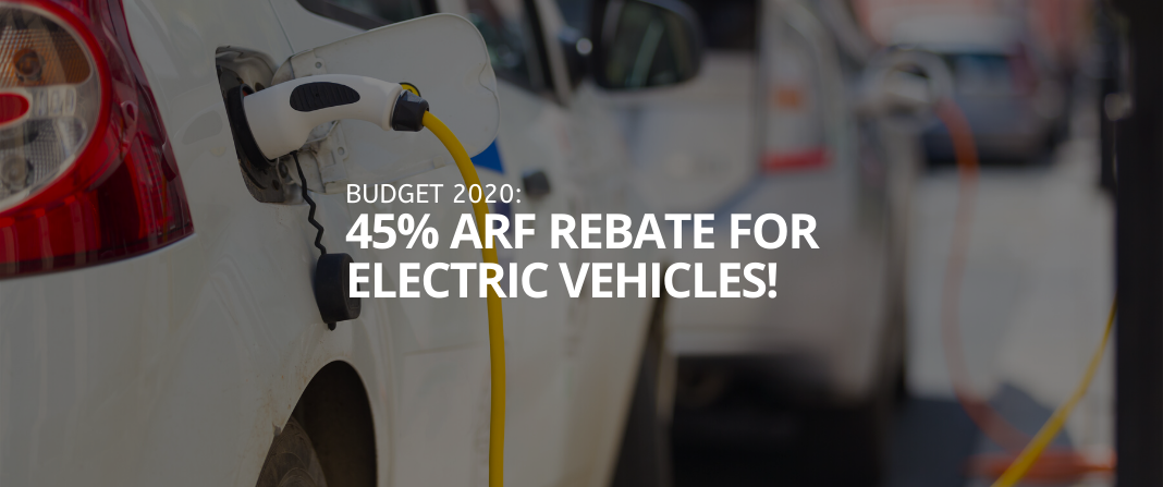 ARF REBATE FOR ELECTRIC VEHICLES