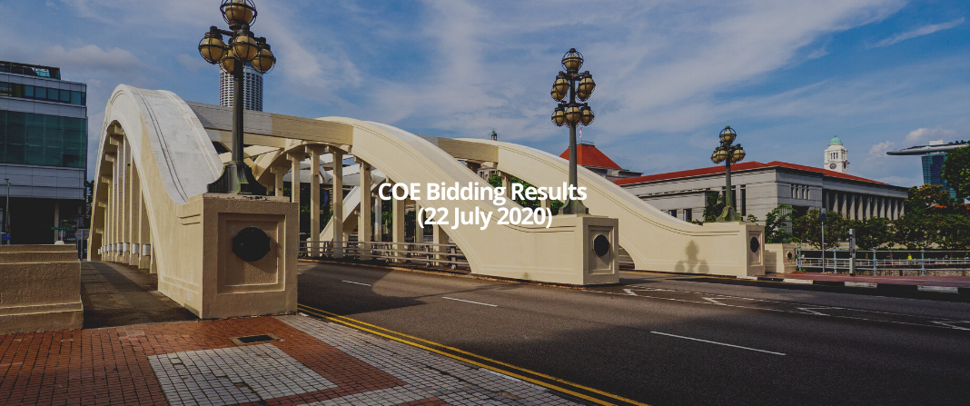 COE Bidding Results (22 July 2020)