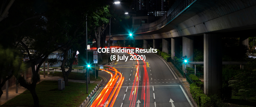COE Bidding Results (8 July 2020)
