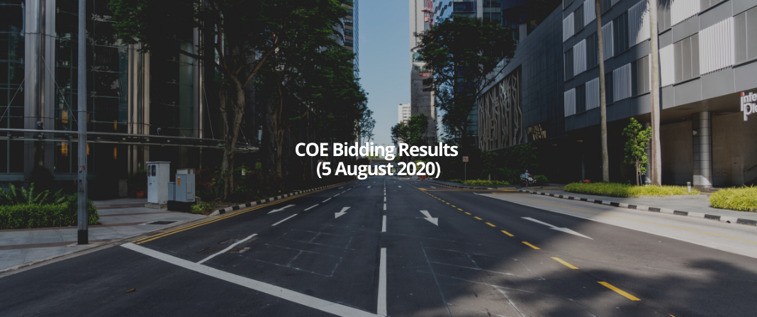 COE Bidding Results (5 August 2020)