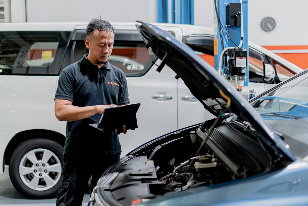 Car inspection before selling your car