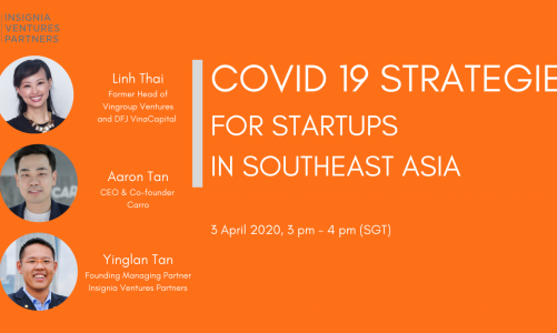 COVID-19 STRATEGIES FOR STARTUPS IN SOUTHEAST ASIA