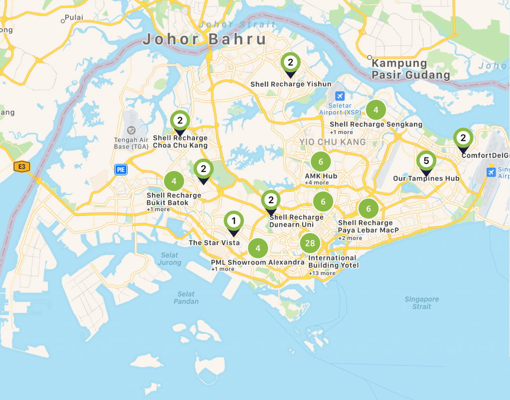 EV Chargers in Singapore: Where are They?