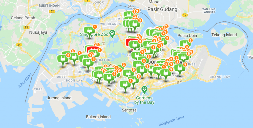 EV Chargers in Singapore: Where are They?