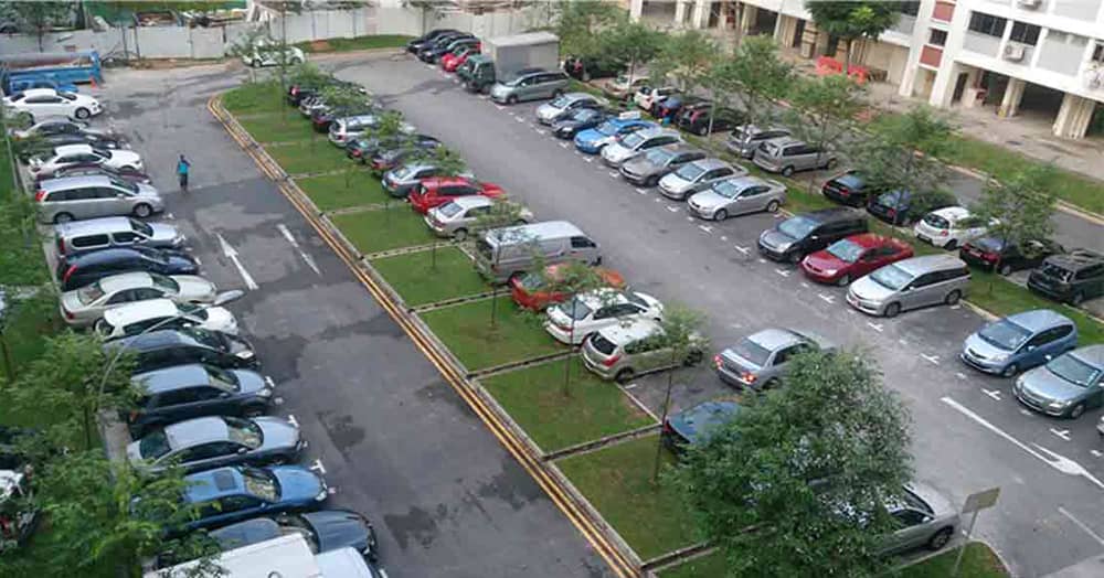 free parking at HDBs