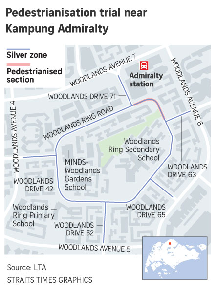 Kampung Admiralty to be pedestrianised