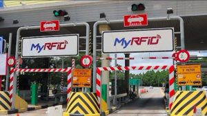 RFID lane, drive in Malaysia